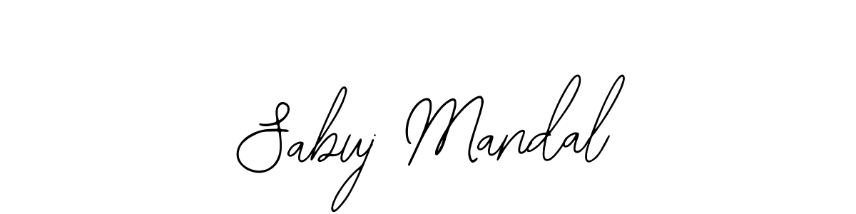 Design your own signature with our free online signature maker. With this signature software, you can create a handwritten (Bearetta-2O07w) signature for name Sabuj Mandal. Sabuj Mandal signature style 12 images and pictures png