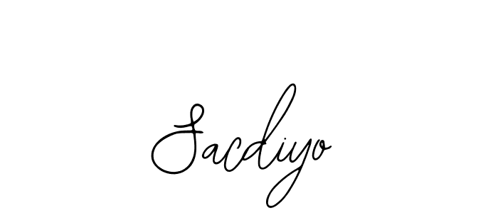 Design your own signature with our free online signature maker. With this signature software, you can create a handwritten (Bearetta-2O07w) signature for name Sacdiyo. Sacdiyo signature style 12 images and pictures png