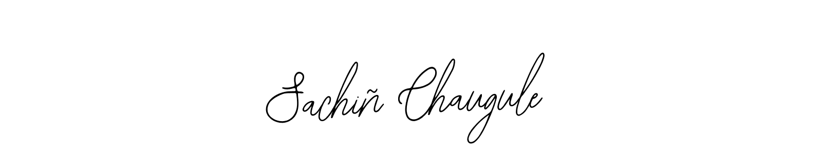 Design your own signature with our free online signature maker. With this signature software, you can create a handwritten (Bearetta-2O07w) signature for name Sachiñ Chaugule. Sachiñ Chaugule signature style 12 images and pictures png
