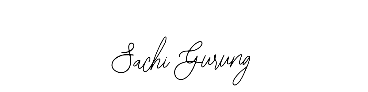 It looks lik you need a new signature style for name Sachi Gurung. Design unique handwritten (Bearetta-2O07w) signature with our free signature maker in just a few clicks. Sachi Gurung signature style 12 images and pictures png