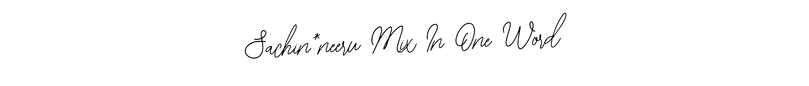 Also You can easily find your signature by using the search form. We will create Sachin*neeru Mix In One Word name handwritten signature images for you free of cost using Bearetta-2O07w sign style. Sachin*neeru Mix In One Word signature style 12 images and pictures png