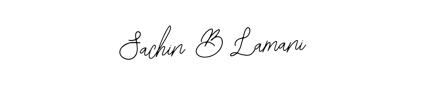 Make a beautiful signature design for name Sachin B Lamani. With this signature (Bearetta-2O07w) style, you can create a handwritten signature for free. Sachin B Lamani signature style 12 images and pictures png