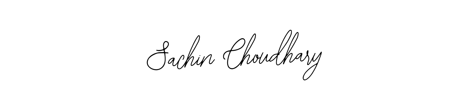 How to make Sachin Choudhary signature? Bearetta-2O07w is a professional autograph style. Create handwritten signature for Sachin Choudhary name. Sachin Choudhary signature style 12 images and pictures png