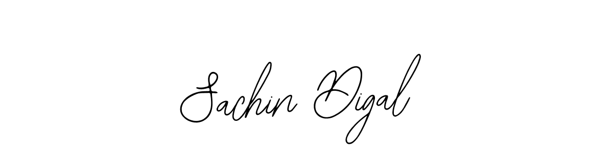 Sachin Digal stylish signature style. Best Handwritten Sign (Bearetta-2O07w) for my name. Handwritten Signature Collection Ideas for my name Sachin Digal. Sachin Digal signature style 12 images and pictures png