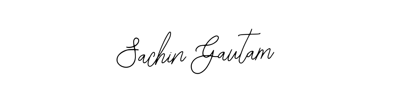Make a short Sachin Gautam signature style. Manage your documents anywhere anytime using Bearetta-2O07w. Create and add eSignatures, submit forms, share and send files easily. Sachin Gautam signature style 12 images and pictures png