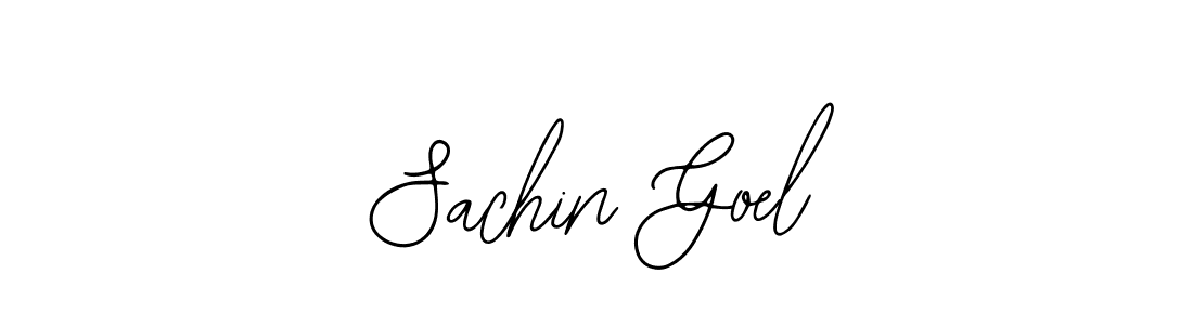 Make a beautiful signature design for name Sachin Goel. Use this online signature maker to create a handwritten signature for free. Sachin Goel signature style 12 images and pictures png