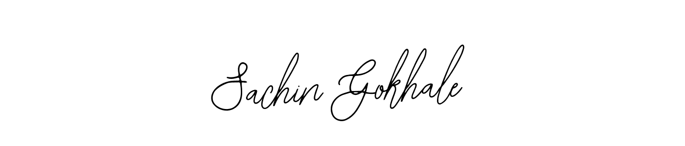 Sachin Gokhale stylish signature style. Best Handwritten Sign (Bearetta-2O07w) for my name. Handwritten Signature Collection Ideas for my name Sachin Gokhale. Sachin Gokhale signature style 12 images and pictures png