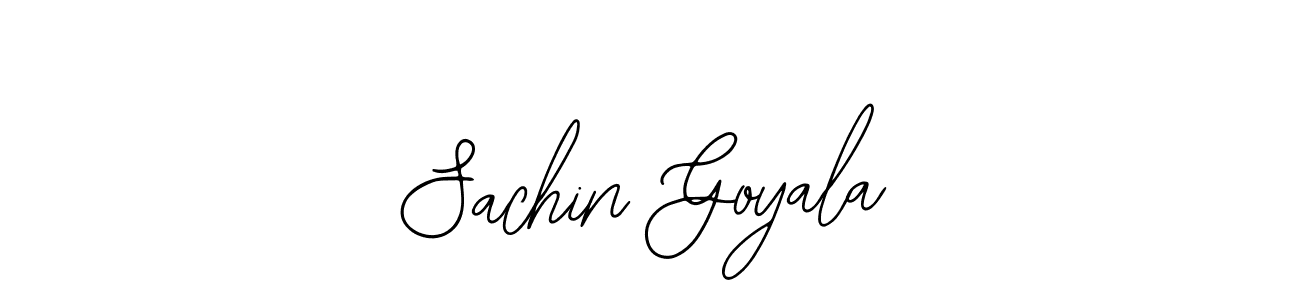 Once you've used our free online signature maker to create your best signature Bearetta-2O07w style, it's time to enjoy all of the benefits that Sachin Goyala name signing documents. Sachin Goyala signature style 12 images and pictures png