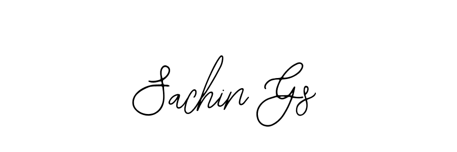 You should practise on your own different ways (Bearetta-2O07w) to write your name (Sachin Gs) in signature. don't let someone else do it for you. Sachin Gs signature style 12 images and pictures png
