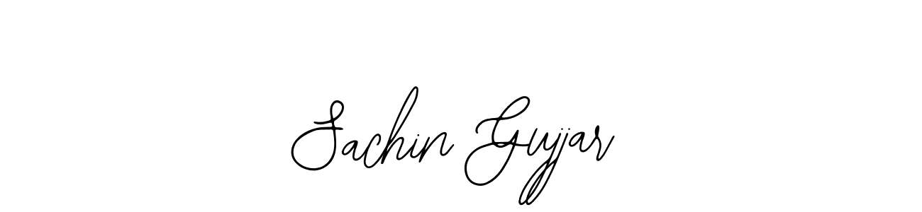 Make a beautiful signature design for name Sachin Gujjar. With this signature (Bearetta-2O07w) style, you can create a handwritten signature for free. Sachin Gujjar signature style 12 images and pictures png