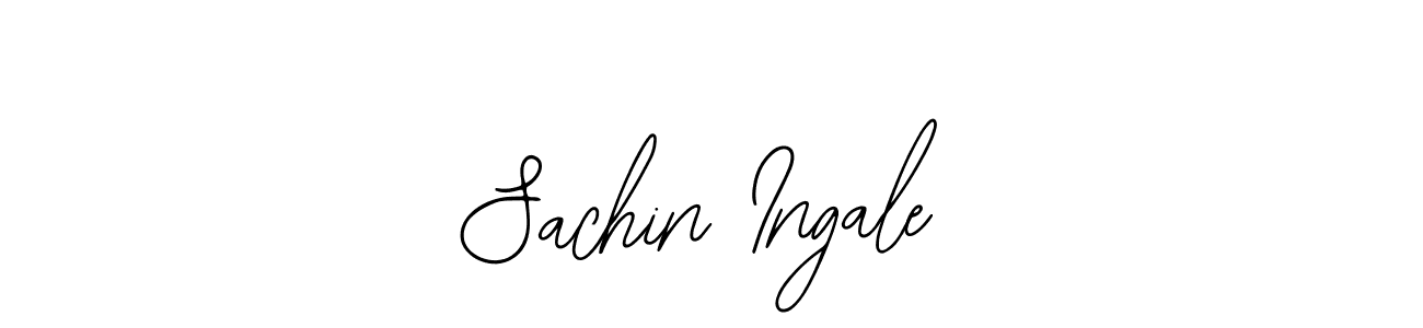 if you are searching for the best signature style for your name Sachin Ingale. so please give up your signature search. here we have designed multiple signature styles  using Bearetta-2O07w. Sachin Ingale signature style 12 images and pictures png