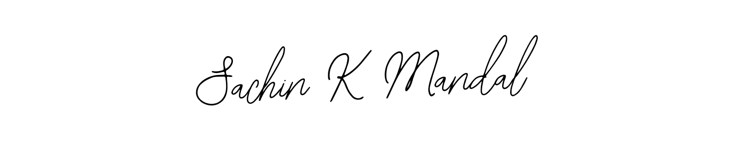 Also You can easily find your signature by using the search form. We will create Sachin K Mandal name handwritten signature images for you free of cost using Bearetta-2O07w sign style. Sachin K Mandal signature style 12 images and pictures png