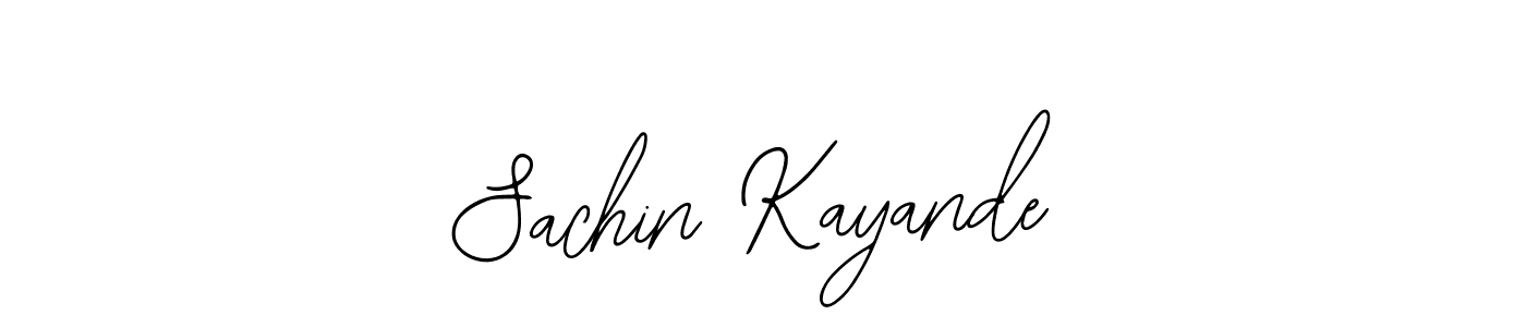 Make a beautiful signature design for name Sachin Kayande. With this signature (Bearetta-2O07w) style, you can create a handwritten signature for free. Sachin Kayande signature style 12 images and pictures png