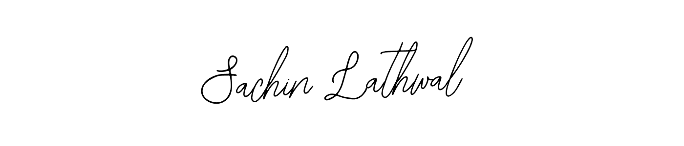 Sachin Lathwal stylish signature style. Best Handwritten Sign (Bearetta-2O07w) for my name. Handwritten Signature Collection Ideas for my name Sachin Lathwal. Sachin Lathwal signature style 12 images and pictures png