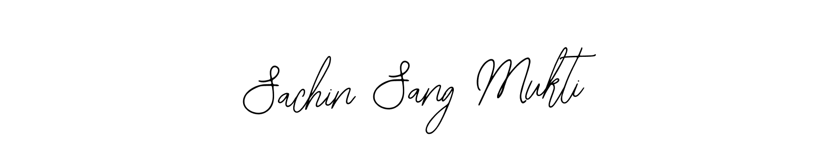 Design your own signature with our free online signature maker. With this signature software, you can create a handwritten (Bearetta-2O07w) signature for name Sachin Sang Mukti. Sachin Sang Mukti signature style 12 images and pictures png