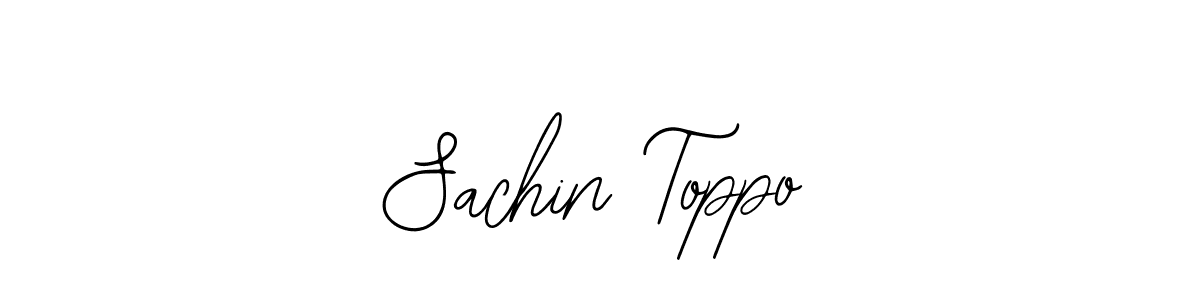 Also You can easily find your signature by using the search form. We will create Sachin Toppo name handwritten signature images for you free of cost using Bearetta-2O07w sign style. Sachin Toppo signature style 12 images and pictures png