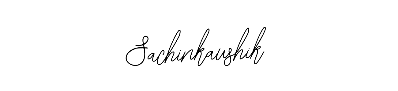 Sachinkaushik stylish signature style. Best Handwritten Sign (Bearetta-2O07w) for my name. Handwritten Signature Collection Ideas for my name Sachinkaushik. Sachinkaushik signature style 12 images and pictures png