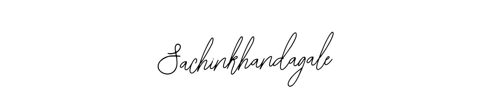 Make a beautiful signature design for name Sachinkhandagale. Use this online signature maker to create a handwritten signature for free. Sachinkhandagale signature style 12 images and pictures png