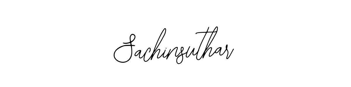The best way (Bearetta-2O07w) to make a short signature is to pick only two or three words in your name. The name Sachinsuthar include a total of six letters. For converting this name. Sachinsuthar signature style 12 images and pictures png