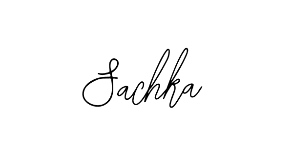 Sachka stylish signature style. Best Handwritten Sign (Bearetta-2O07w) for my name. Handwritten Signature Collection Ideas for my name Sachka. Sachka signature style 12 images and pictures png