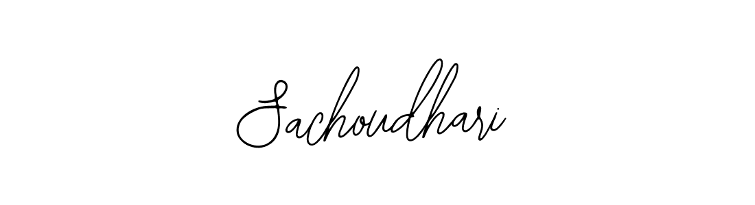 You should practise on your own different ways (Bearetta-2O07w) to write your name (Sachoudhari) in signature. don't let someone else do it for you. Sachoudhari signature style 12 images and pictures png