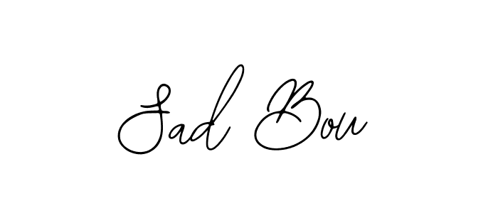 Also we have Sad Bou name is the best signature style. Create professional handwritten signature collection using Bearetta-2O07w autograph style. Sad Bou signature style 12 images and pictures png