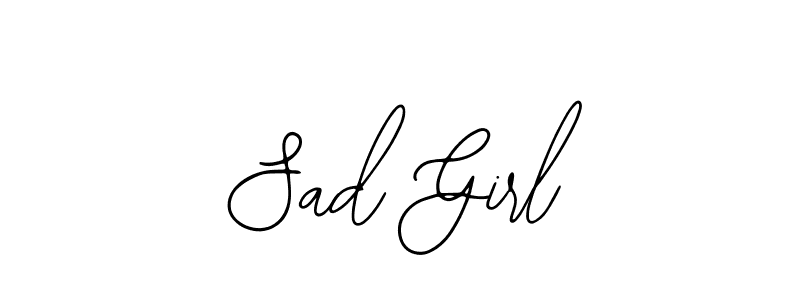 Create a beautiful signature design for name Sad Girl. With this signature (Bearetta-2O07w) fonts, you can make a handwritten signature for free. Sad Girl signature style 12 images and pictures png