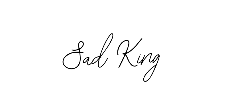 if you are searching for the best signature style for your name Sad King. so please give up your signature search. here we have designed multiple signature styles  using Bearetta-2O07w. Sad King signature style 12 images and pictures png