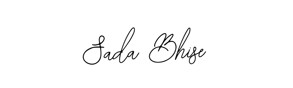 Make a short Sada Bhise signature style. Manage your documents anywhere anytime using Bearetta-2O07w. Create and add eSignatures, submit forms, share and send files easily. Sada Bhise signature style 12 images and pictures png