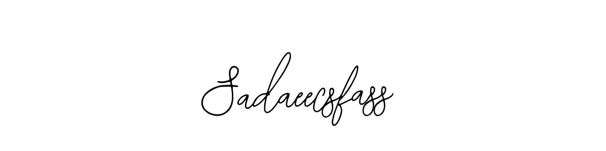 The best way (Bearetta-2O07w) to make a short signature is to pick only two or three words in your name. The name Sadaeecsfass include a total of six letters. For converting this name. Sadaeecsfass signature style 12 images and pictures png