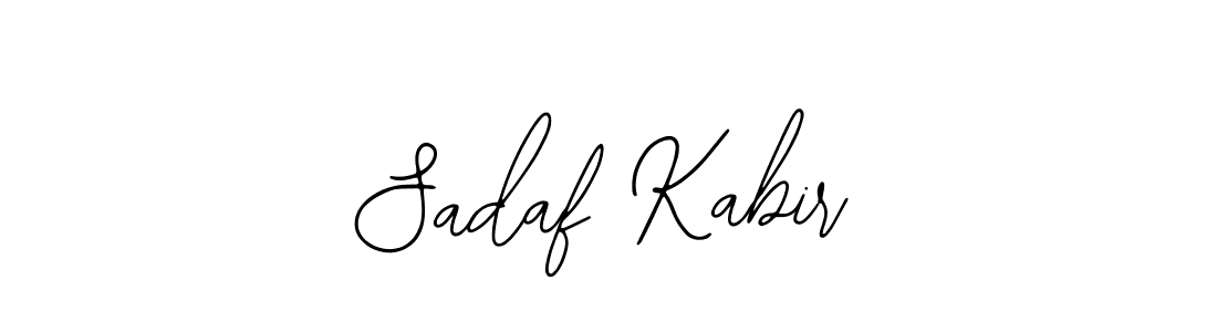 How to make Sadaf Kabir signature? Bearetta-2O07w is a professional autograph style. Create handwritten signature for Sadaf Kabir name. Sadaf Kabir signature style 12 images and pictures png