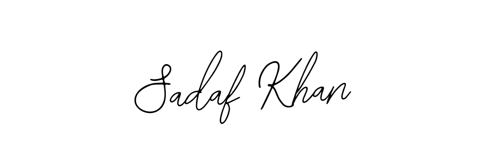 Similarly Bearetta-2O07w is the best handwritten signature design. Signature creator online .You can use it as an online autograph creator for name Sadaf Khan. Sadaf Khan signature style 12 images and pictures png