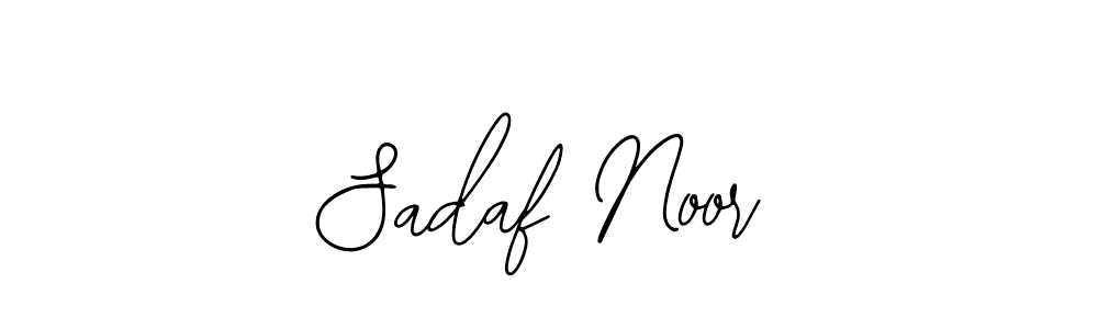 Make a beautiful signature design for name Sadaf Noor. With this signature (Bearetta-2O07w) style, you can create a handwritten signature for free. Sadaf Noor signature style 12 images and pictures png