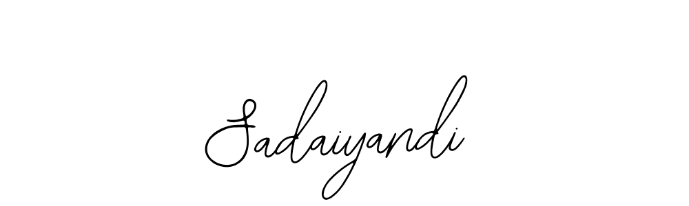 How to make Sadaiyandi signature? Bearetta-2O07w is a professional autograph style. Create handwritten signature for Sadaiyandi name. Sadaiyandi signature style 12 images and pictures png