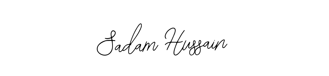 You can use this online signature creator to create a handwritten signature for the name Sadam Hussain. This is the best online autograph maker. Sadam Hussain signature style 12 images and pictures png