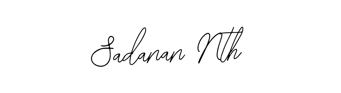 Make a beautiful signature design for name Sadanan Nth. Use this online signature maker to create a handwritten signature for free. Sadanan Nth signature style 12 images and pictures png