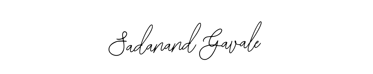 Also You can easily find your signature by using the search form. We will create Sadanand Gavale name handwritten signature images for you free of cost using Bearetta-2O07w sign style. Sadanand Gavale signature style 12 images and pictures png