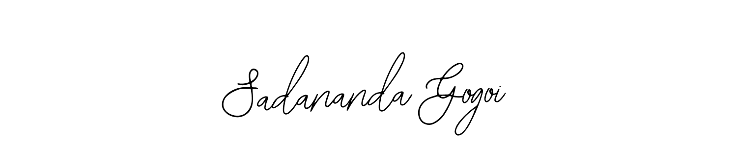Create a beautiful signature design for name Sadananda Gogoi. With this signature (Bearetta-2O07w) fonts, you can make a handwritten signature for free. Sadananda Gogoi signature style 12 images and pictures png