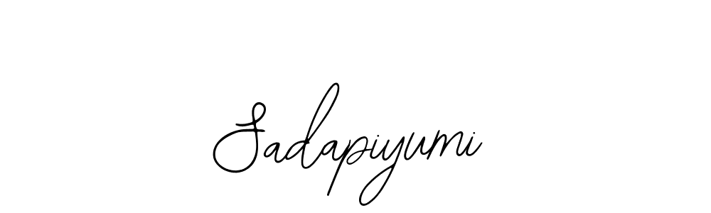 You should practise on your own different ways (Bearetta-2O07w) to write your name (Sadapiyumi) in signature. don't let someone else do it for you. Sadapiyumi signature style 12 images and pictures png