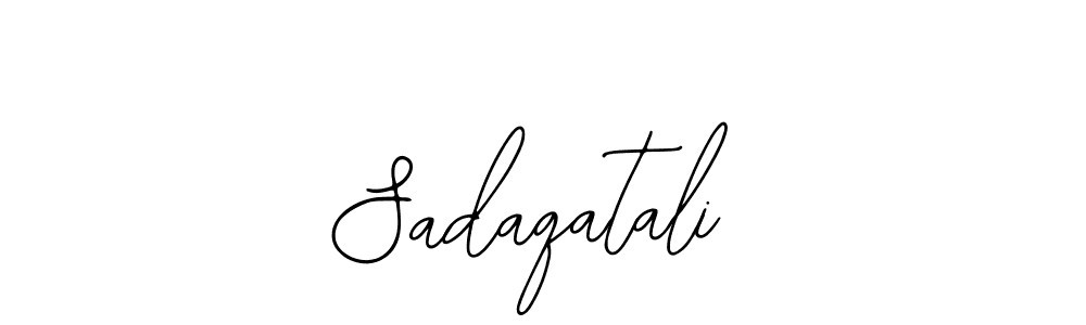 Make a beautiful signature design for name Sadaqatali. Use this online signature maker to create a handwritten signature for free. Sadaqatali signature style 12 images and pictures png