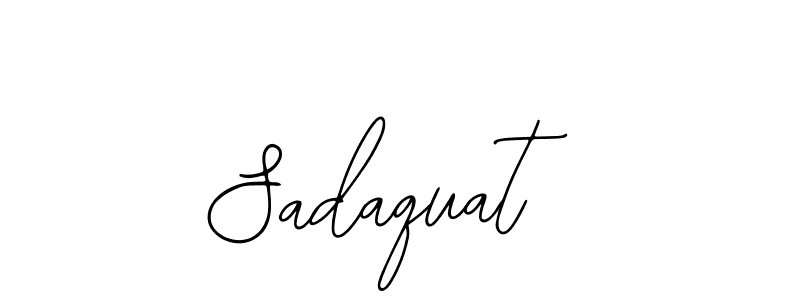 Make a beautiful signature design for name Sadaquat. With this signature (Bearetta-2O07w) style, you can create a handwritten signature for free. Sadaquat signature style 12 images and pictures png