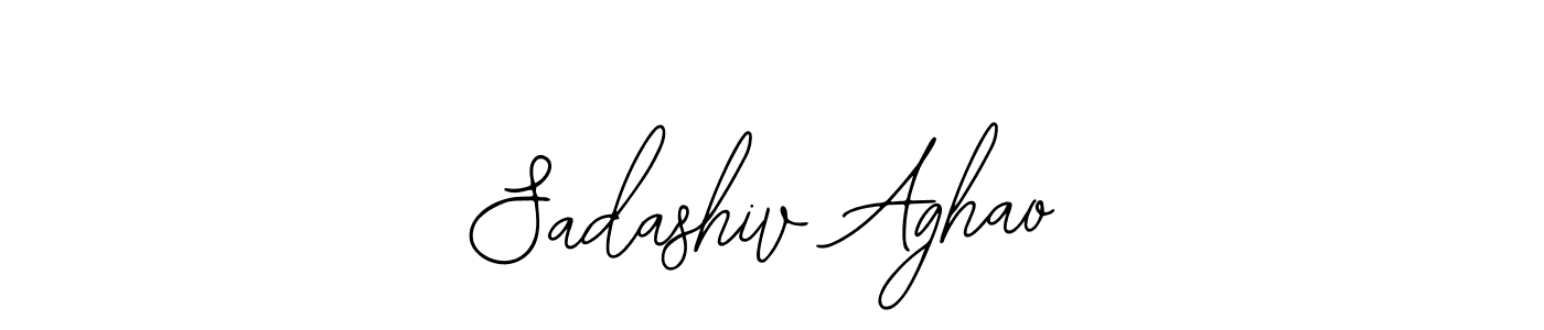 Make a beautiful signature design for name Sadashiv Aghao. Use this online signature maker to create a handwritten signature for free. Sadashiv Aghao signature style 12 images and pictures png