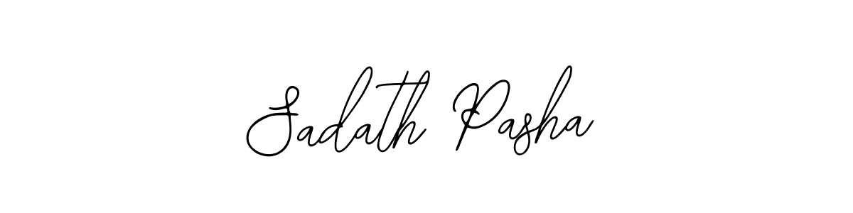 Make a beautiful signature design for name Sadath Pasha. Use this online signature maker to create a handwritten signature for free. Sadath Pasha signature style 12 images and pictures png