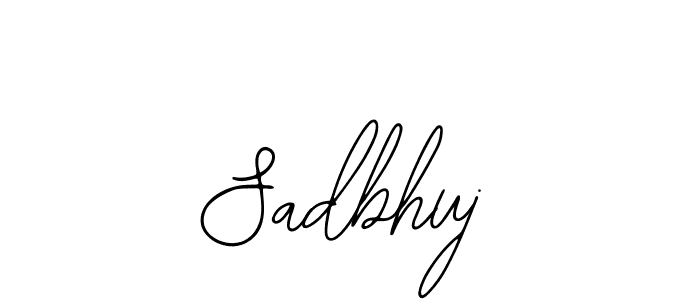 Use a signature maker to create a handwritten signature online. With this signature software, you can design (Bearetta-2O07w) your own signature for name Sadbhuj. Sadbhuj signature style 12 images and pictures png