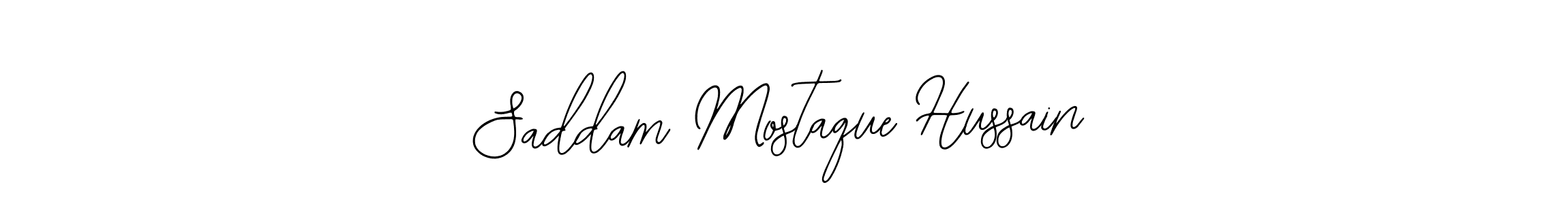 Bearetta-2O07w is a professional signature style that is perfect for those who want to add a touch of class to their signature. It is also a great choice for those who want to make their signature more unique. Get Saddam Mostaque Hussain name to fancy signature for free. Saddam Mostaque Hussain signature style 12 images and pictures png