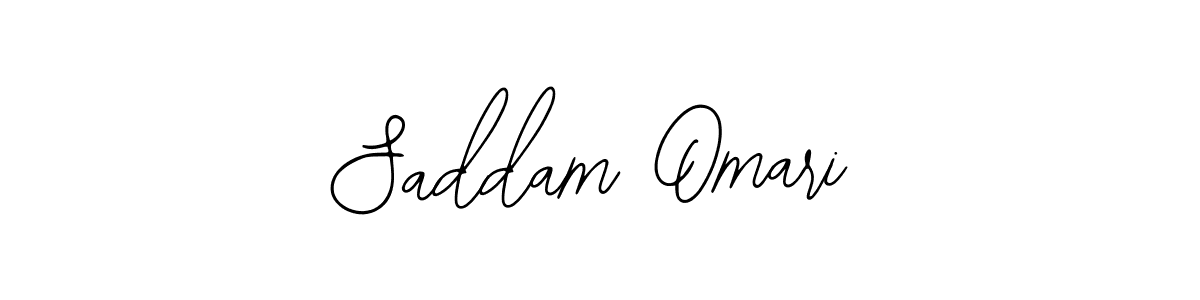 Design your own signature with our free online signature maker. With this signature software, you can create a handwritten (Bearetta-2O07w) signature for name Saddam Omari. Saddam Omari signature style 12 images and pictures png