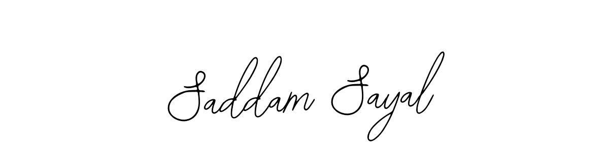 How to Draw Saddam Sayal signature style? Bearetta-2O07w is a latest design signature styles for name Saddam Sayal. Saddam Sayal signature style 12 images and pictures png