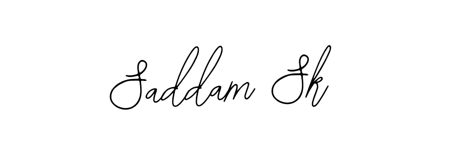 The best way (Bearetta-2O07w) to make a short signature is to pick only two or three words in your name. The name Saddam Sk include a total of six letters. For converting this name. Saddam Sk signature style 12 images and pictures png