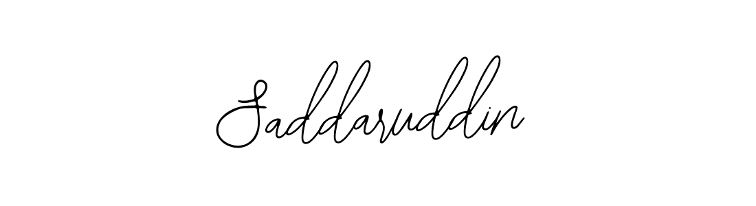 Make a beautiful signature design for name Saddaruddin. Use this online signature maker to create a handwritten signature for free. Saddaruddin signature style 12 images and pictures png