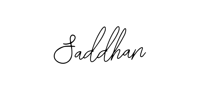 Also we have Saddhan name is the best signature style. Create professional handwritten signature collection using Bearetta-2O07w autograph style. Saddhan signature style 12 images and pictures png